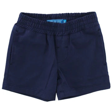 NAVY PULL ON SHORTS