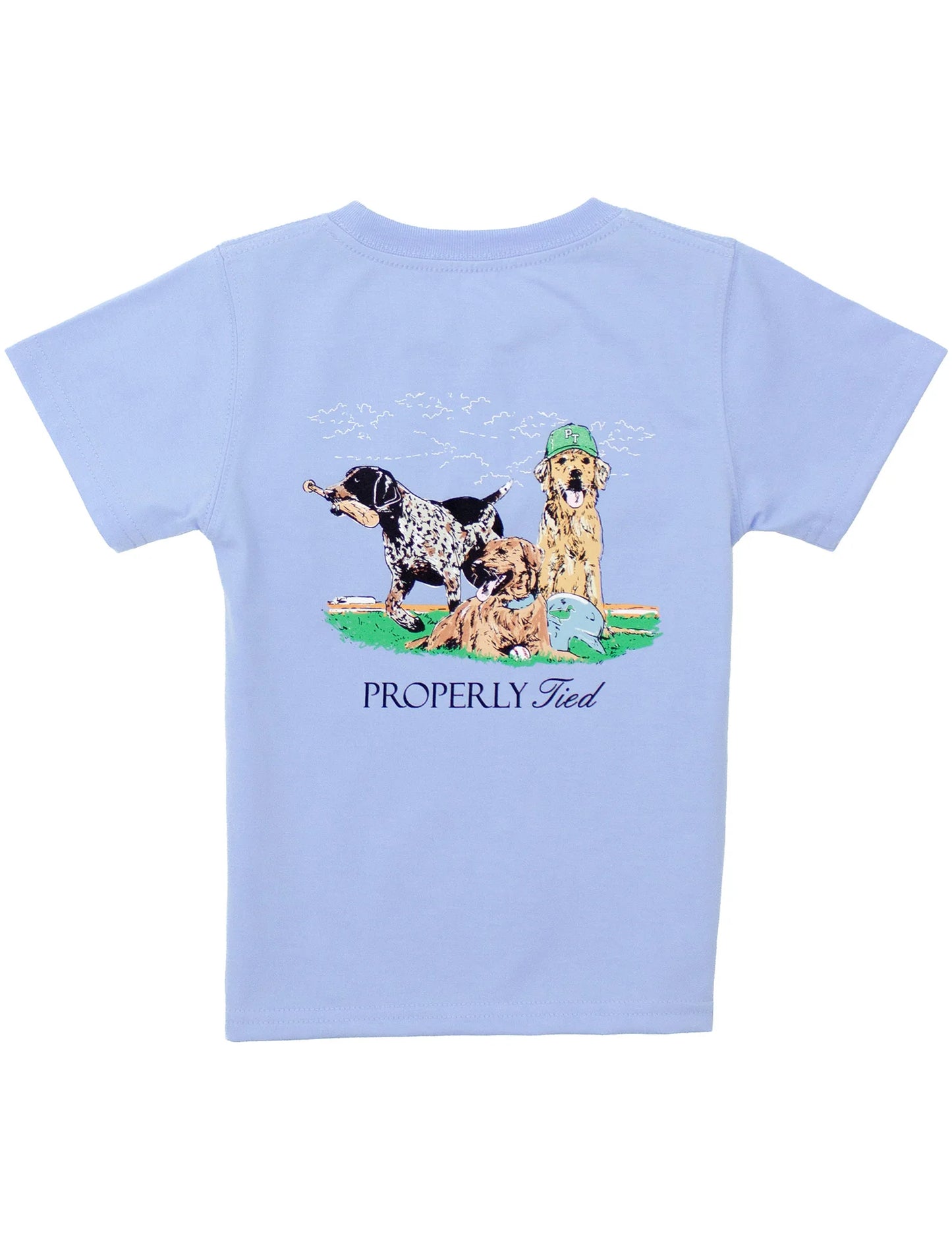 Blue dogs tee