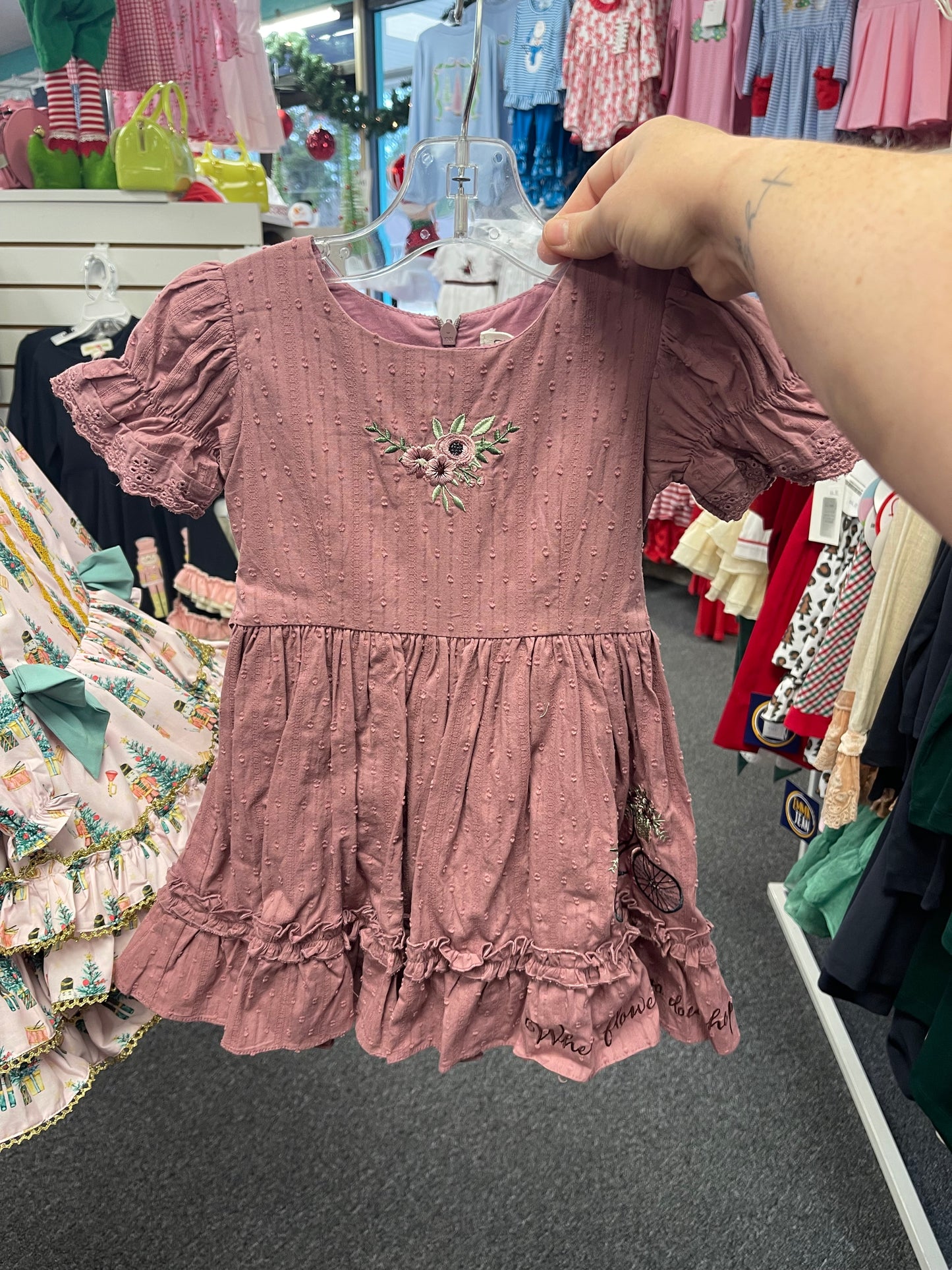 Plum dress