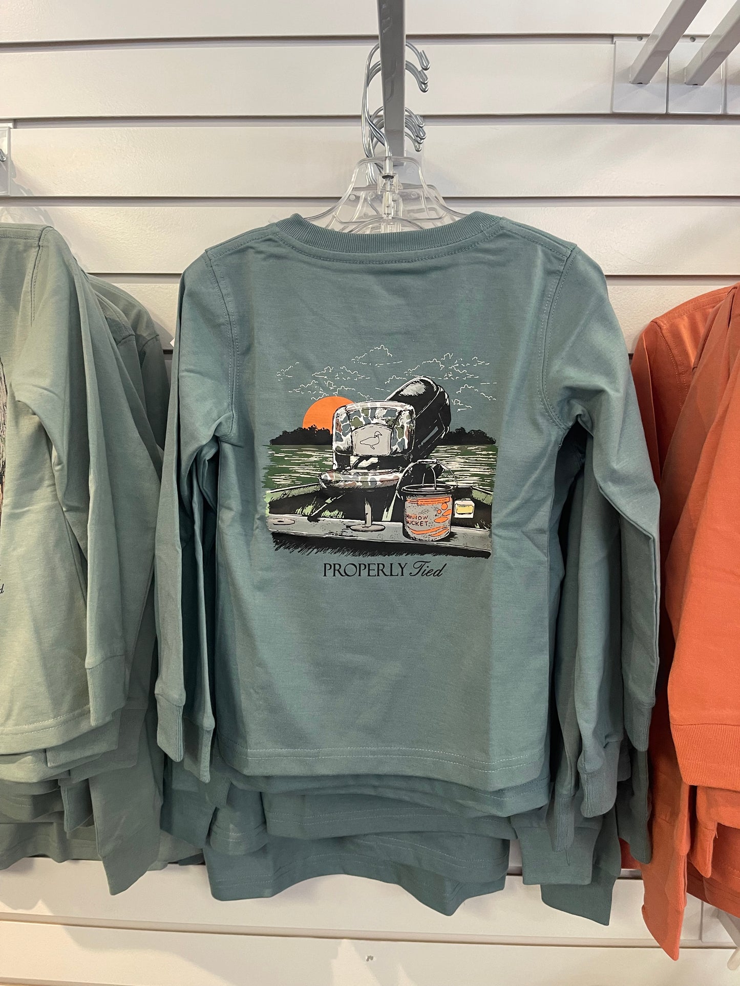 Boat long sleeve tee