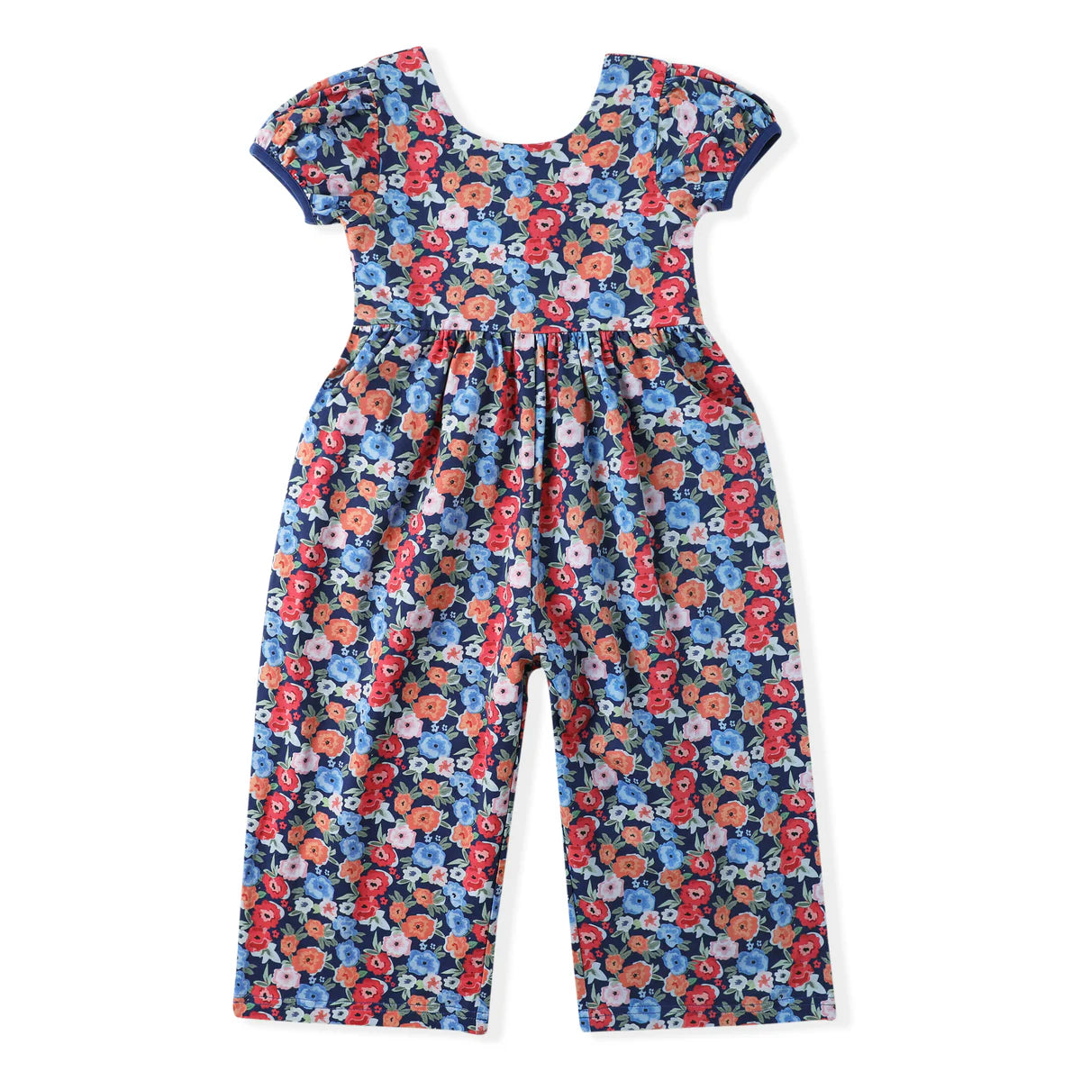 Floral pocket jumper