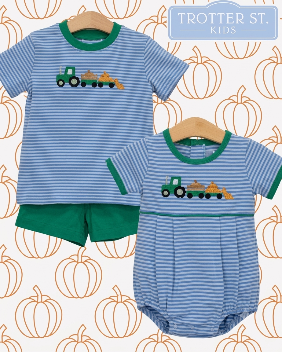 Tractor trail short set