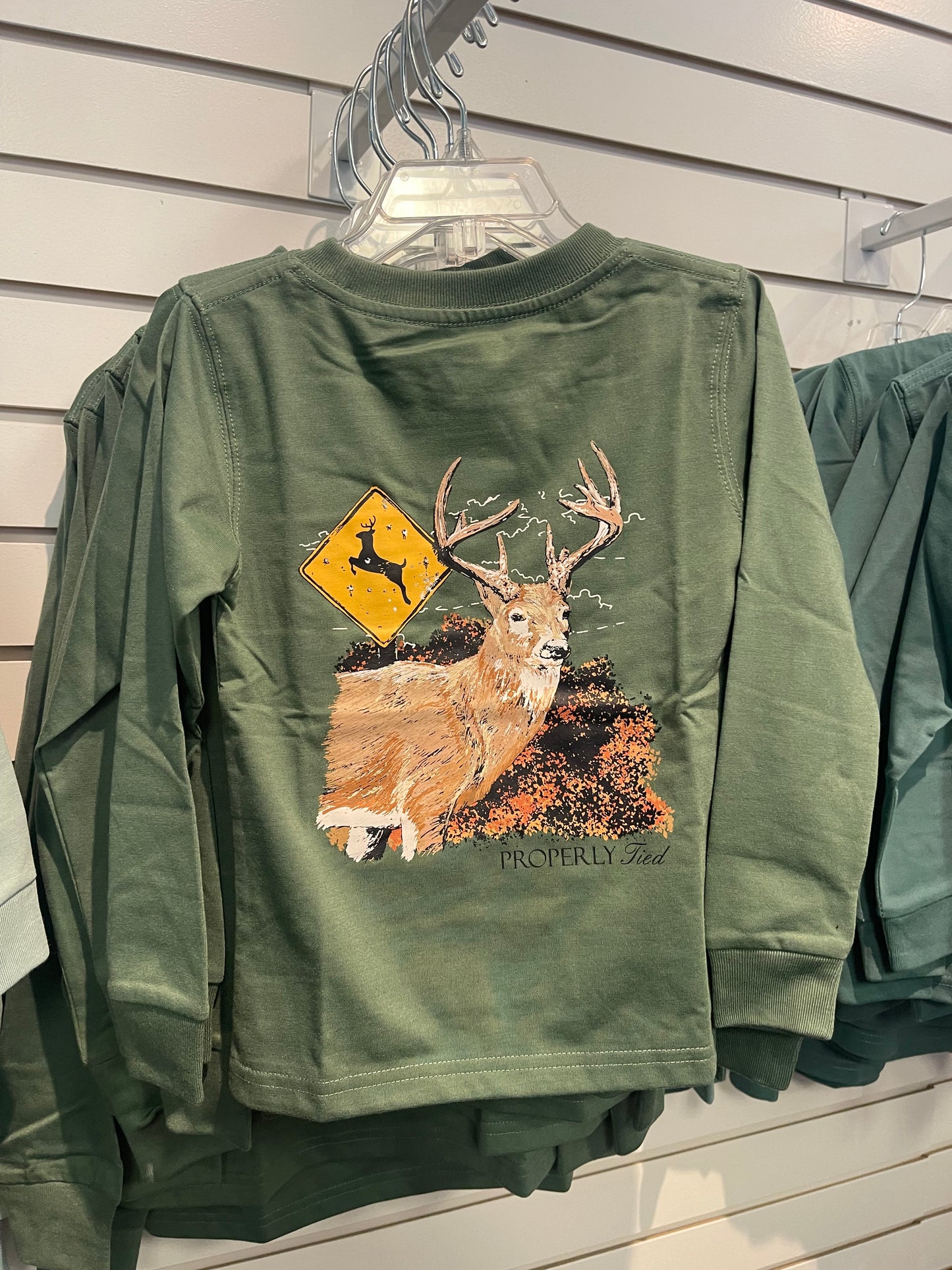 Deer long sleeve tee