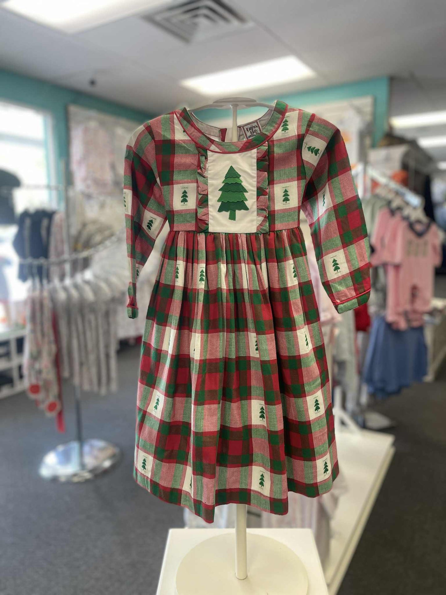 Tree bishop dress