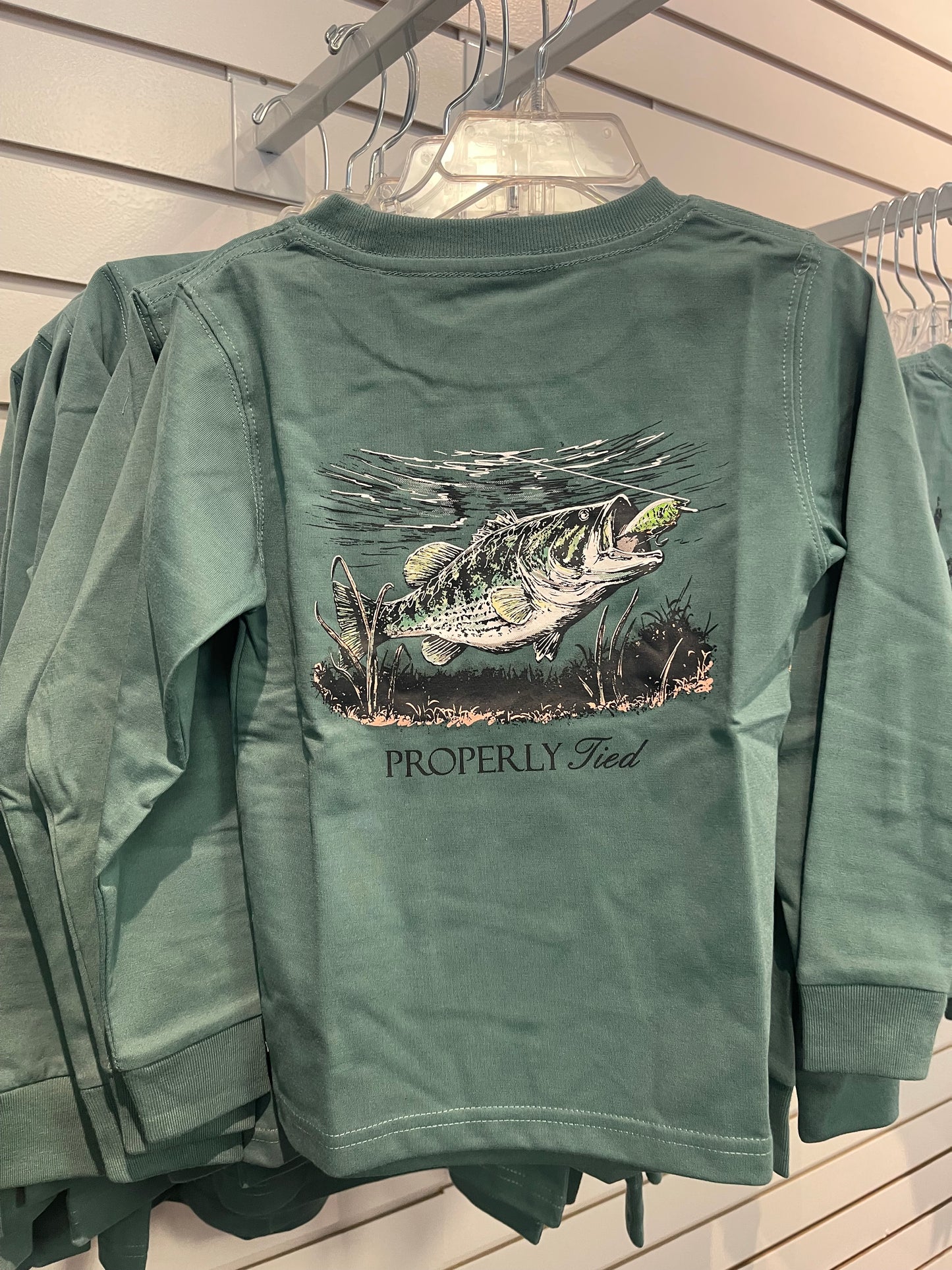 Bass long sleeve tee