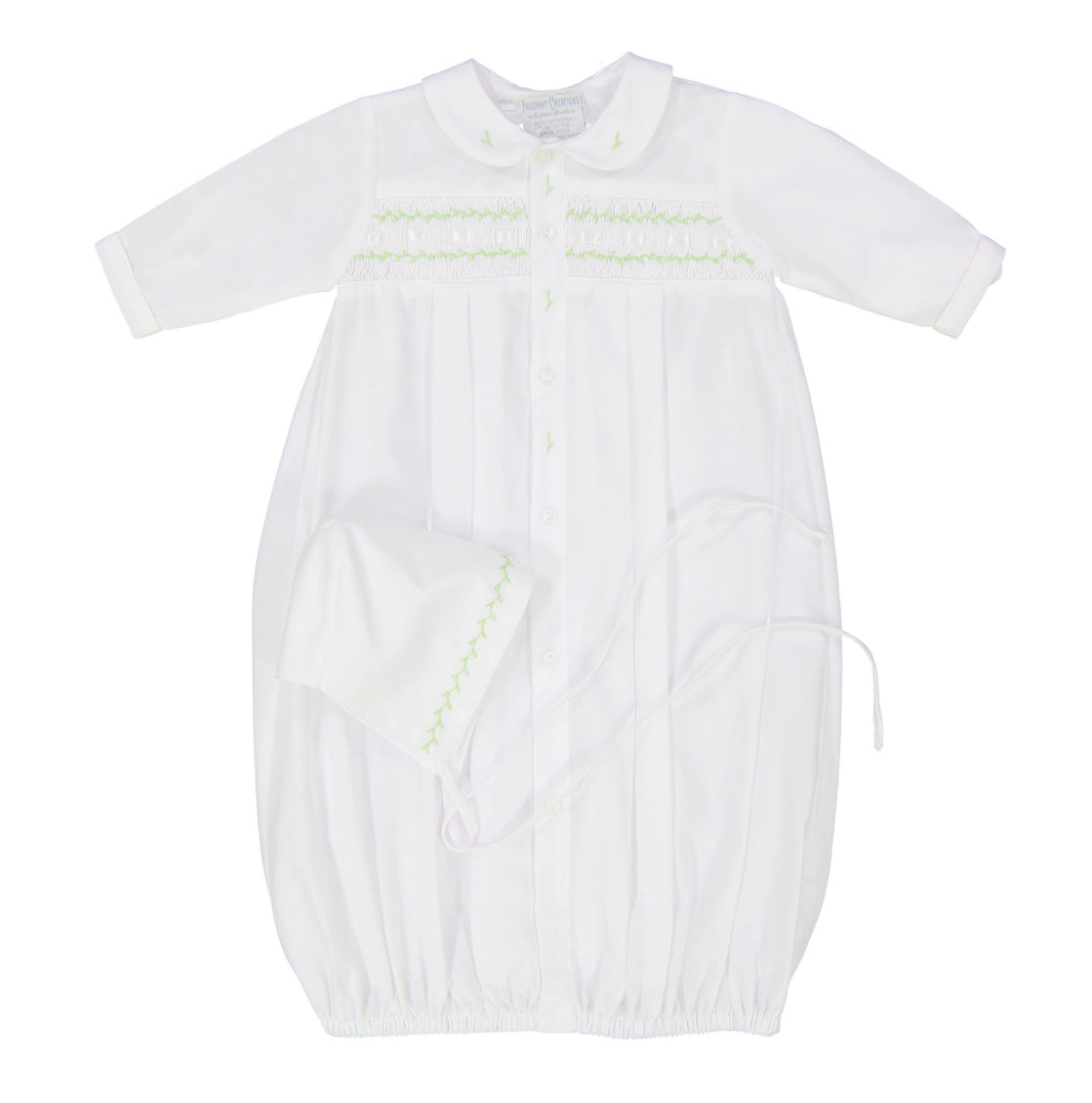 Neutral Take Me Home Gown with Hat