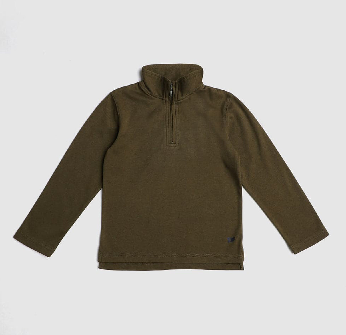 Olive zip hoodie