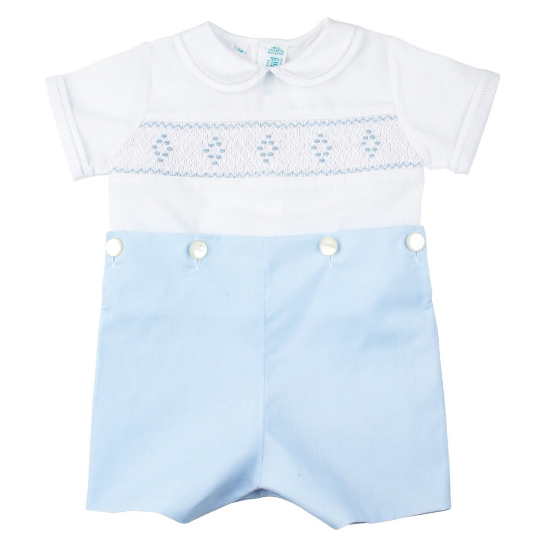 Smocked Diamond Bobby Suit