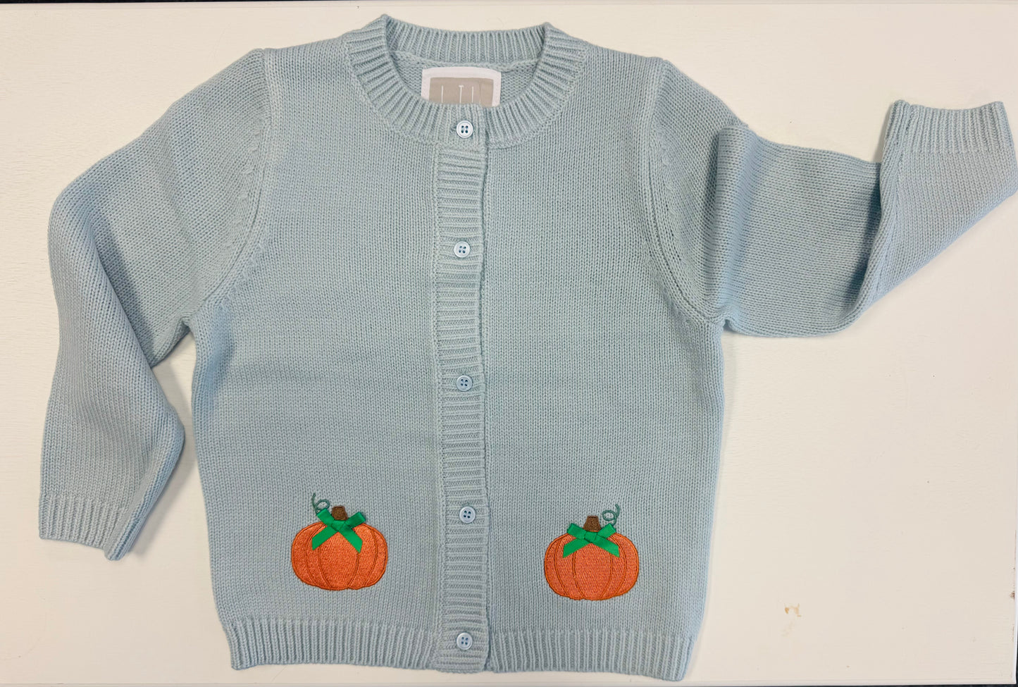 Pumpkin girls cardigan