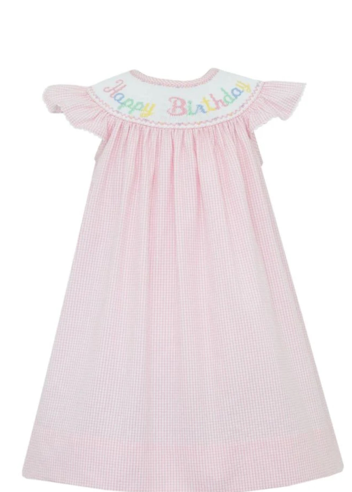 Happy Birthday Girls Bishop Dress