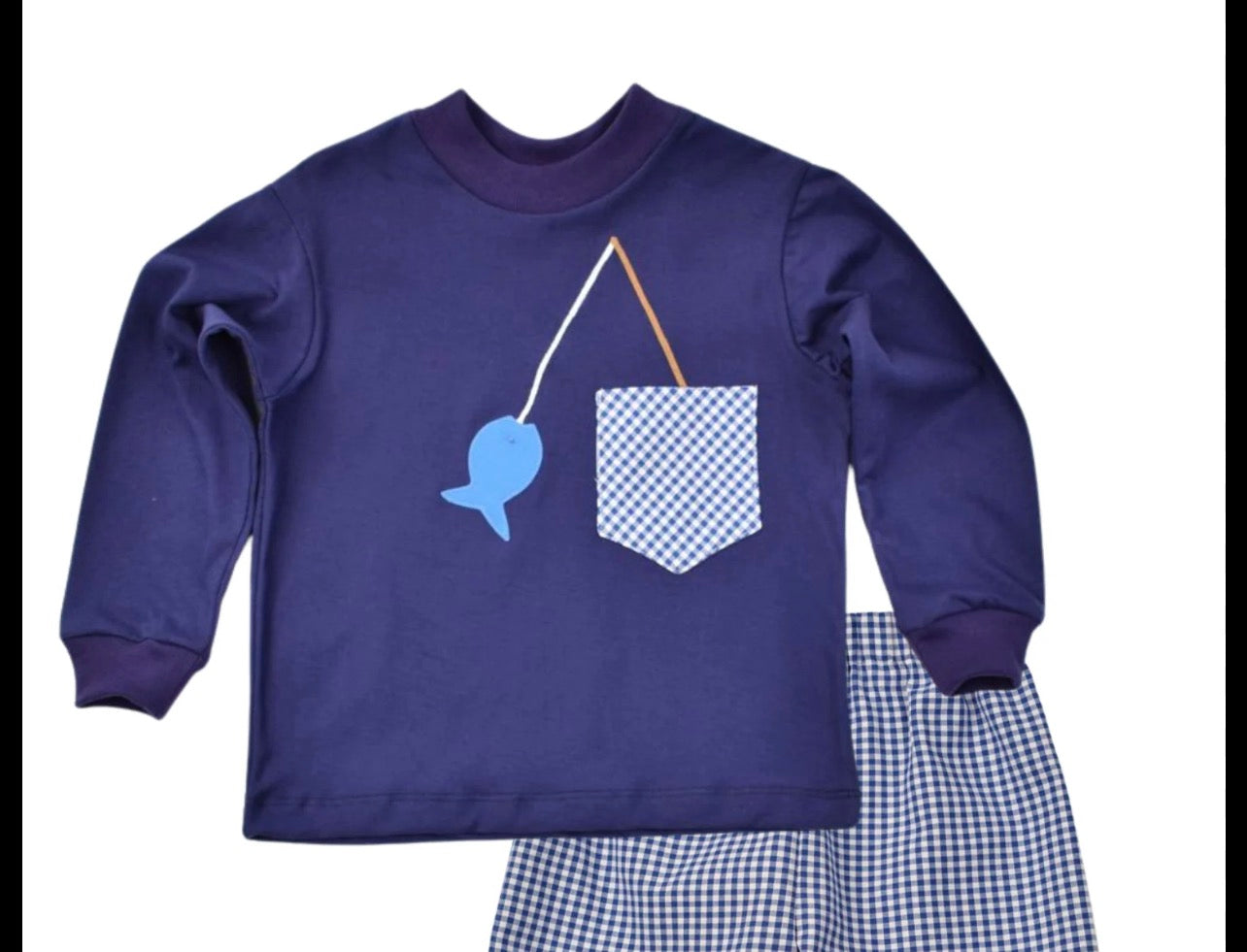 Fishing pole tee