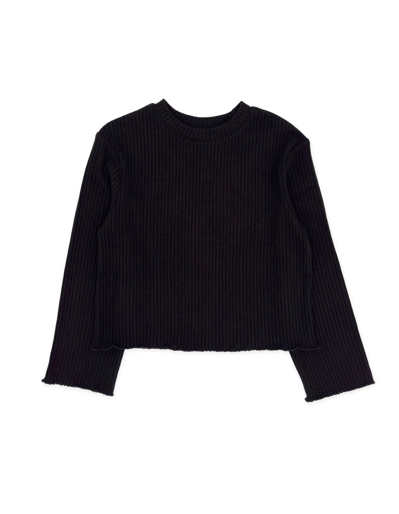 Ribbed long sleeve