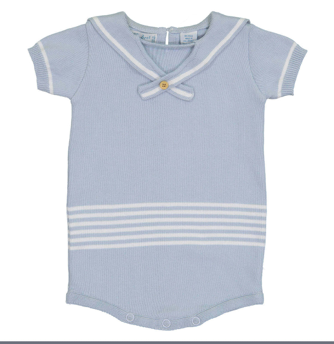 Knit Sailor Romper