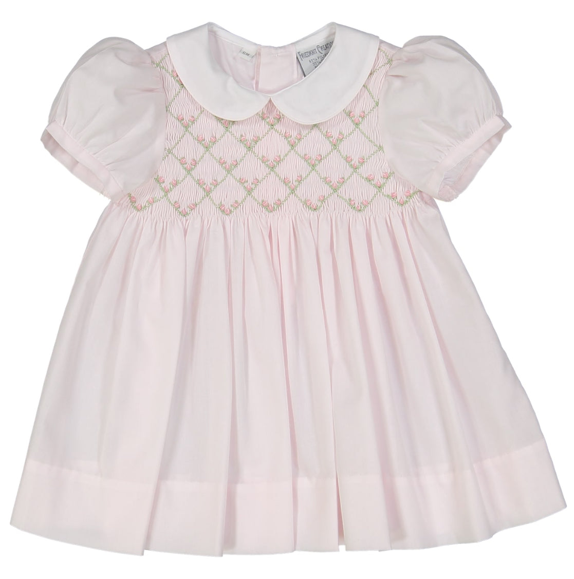 Rosebud Diamond Smocked Dress