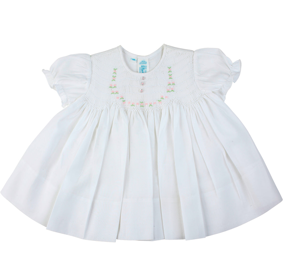 Smocked Rose Dress