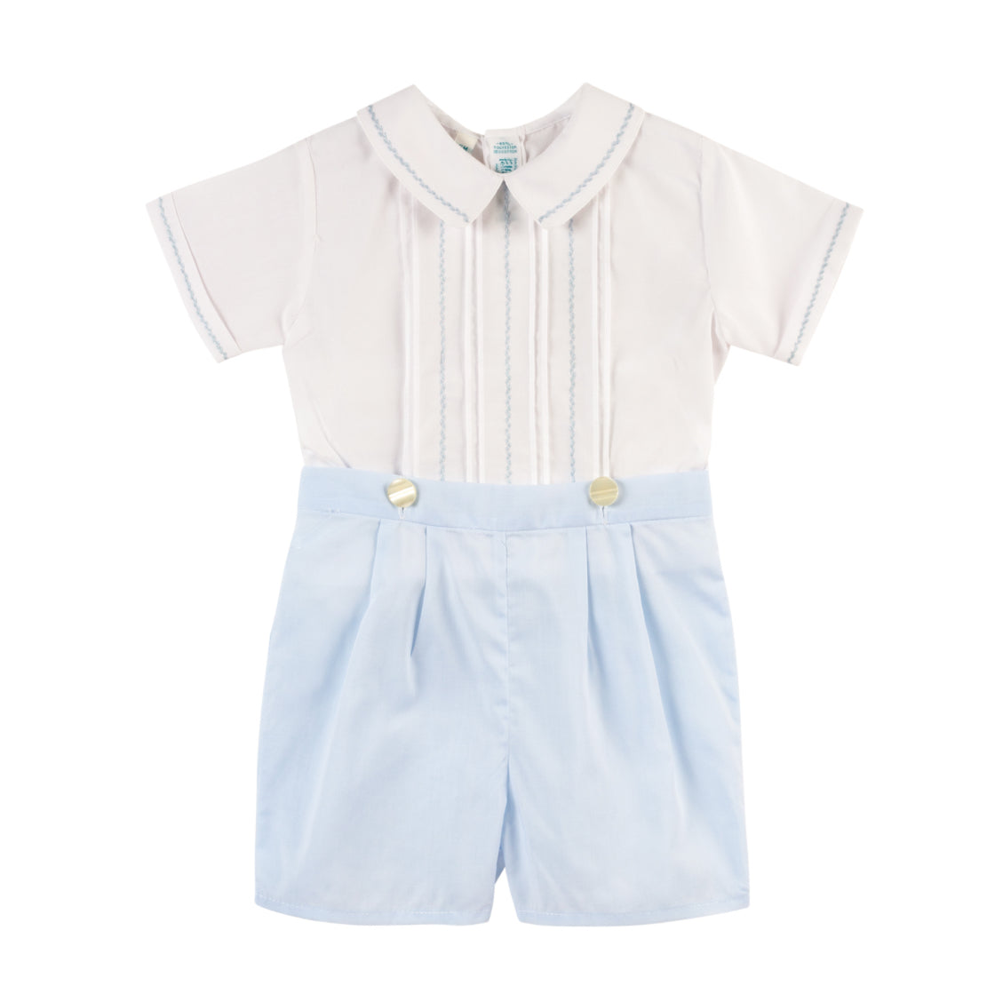 Boys Feather Stitched Bobby Suit
