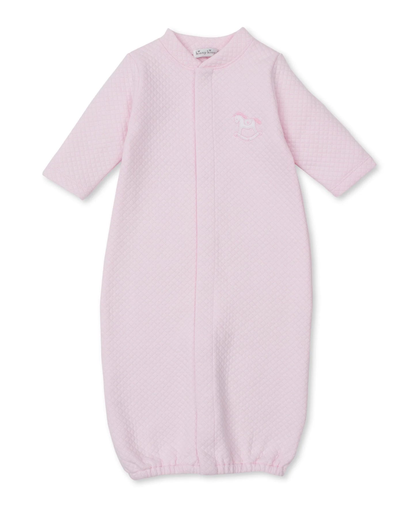 Riding Rockers Pink Jacquard Convertible Gown