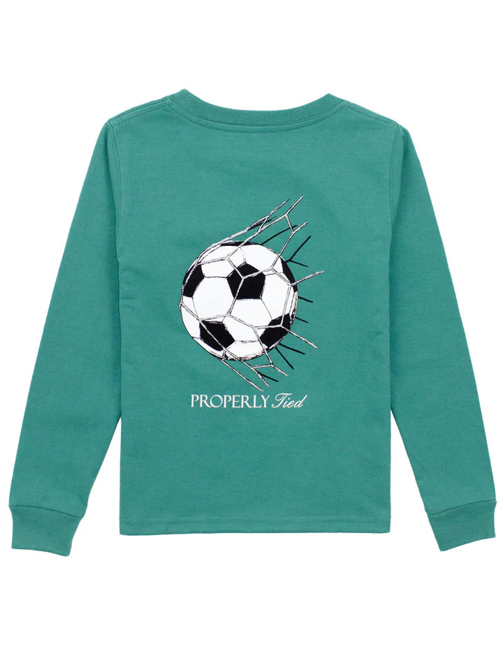 Goal long sleeve tee
