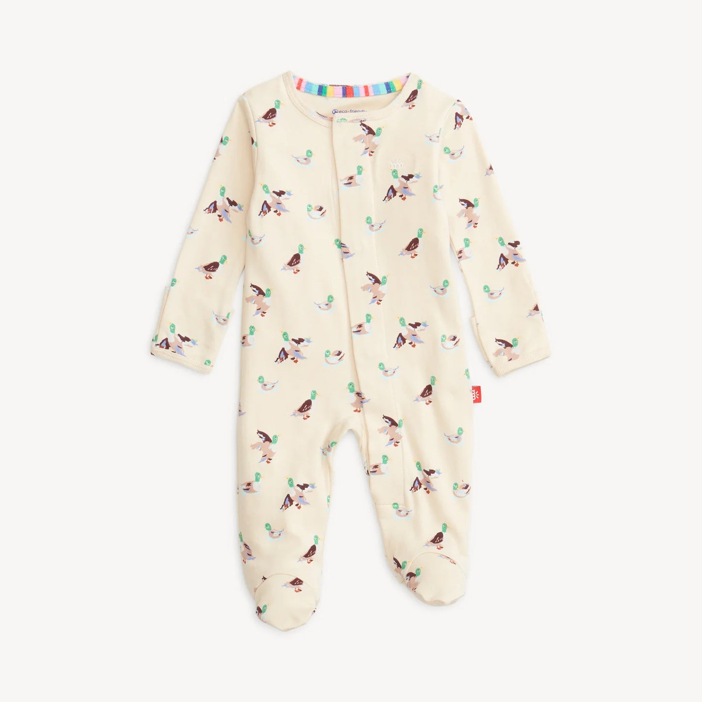 Quack me up cotton footie