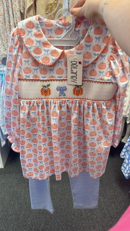 Smocked pants set