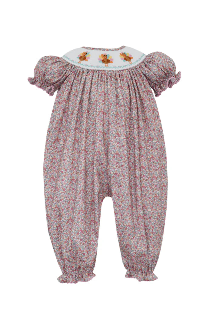 Turkey smocked bishop bubble