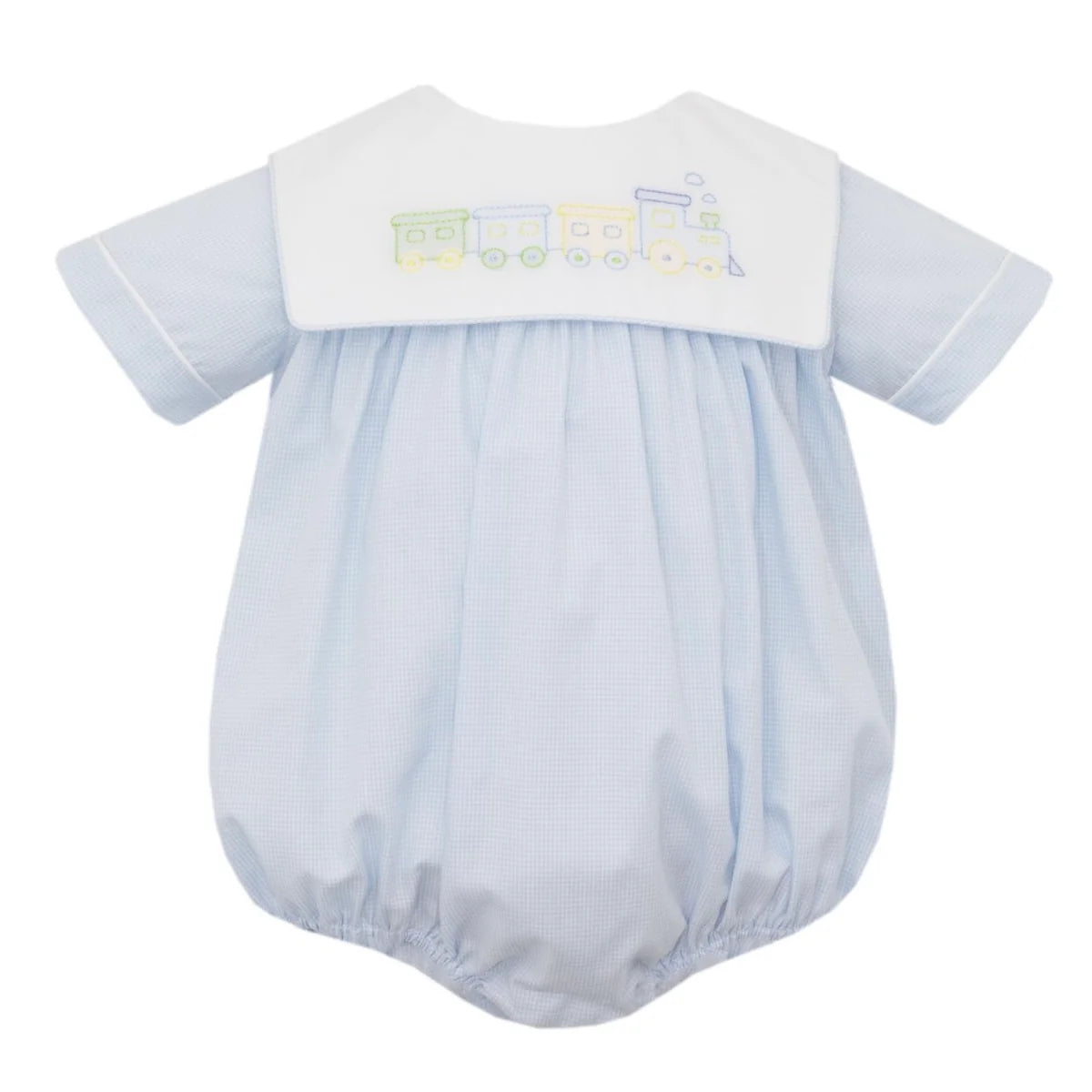 TRAIN WITH SQUARE COLLAR BUBBLE