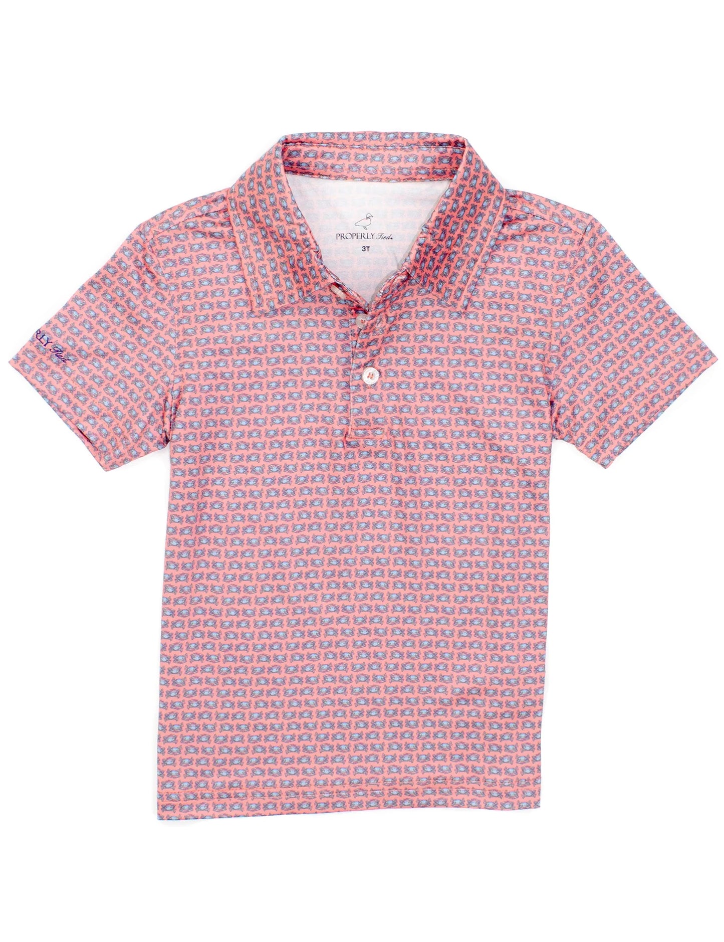INLET POLO BLUE CRAB