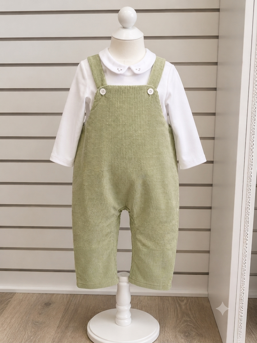 Classic green cord long all