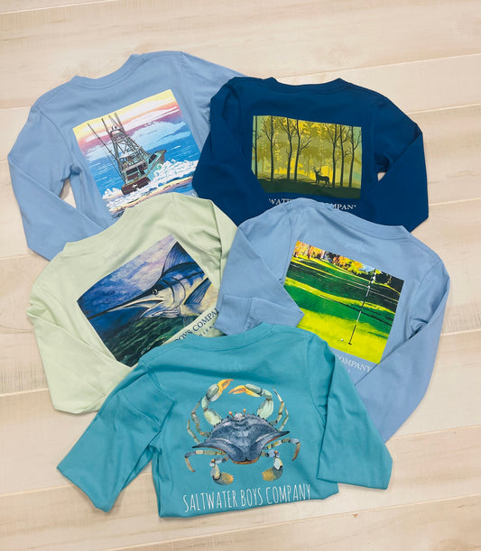 Saltwater tees