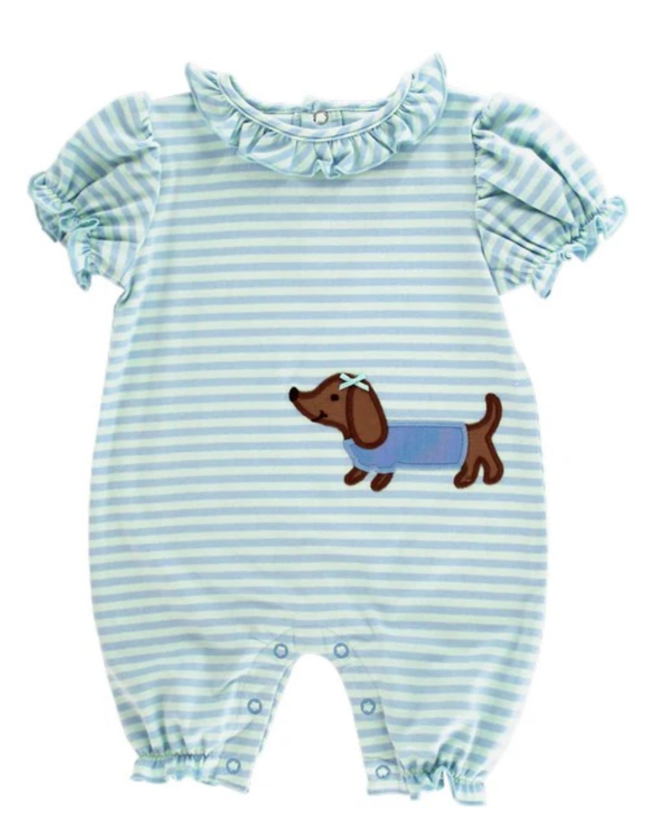 Doxie girls short romper