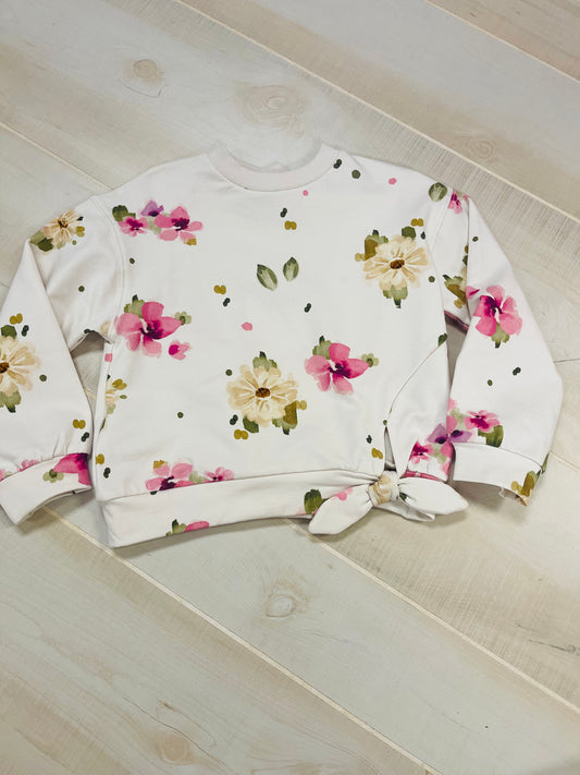 Flower sweatshirt