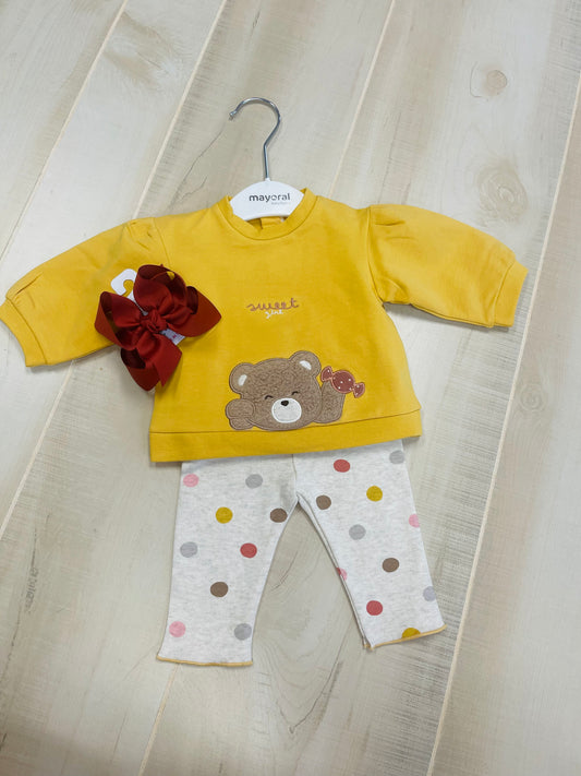 Yellow bear set