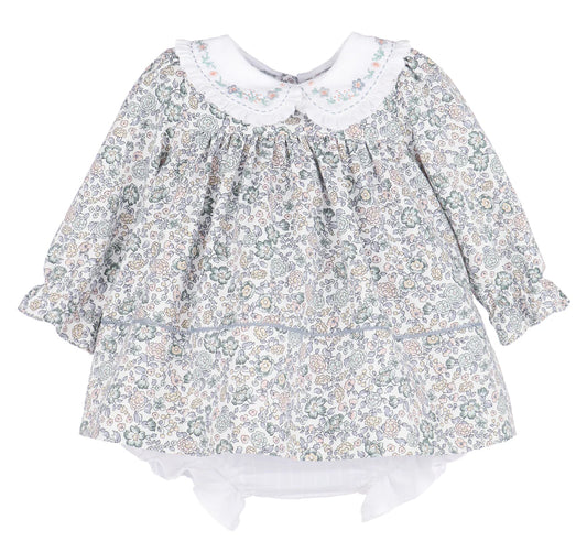 Bouncy blooms float dress