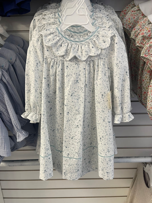 Floral flurries blue float
