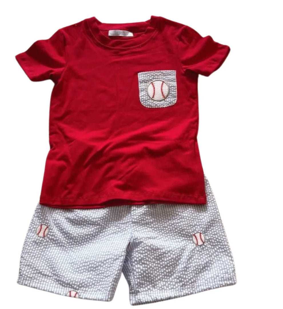 Baseball short set