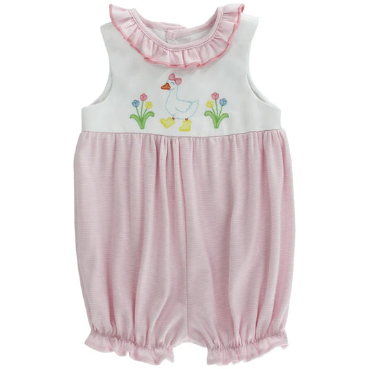 Goose in boots romper