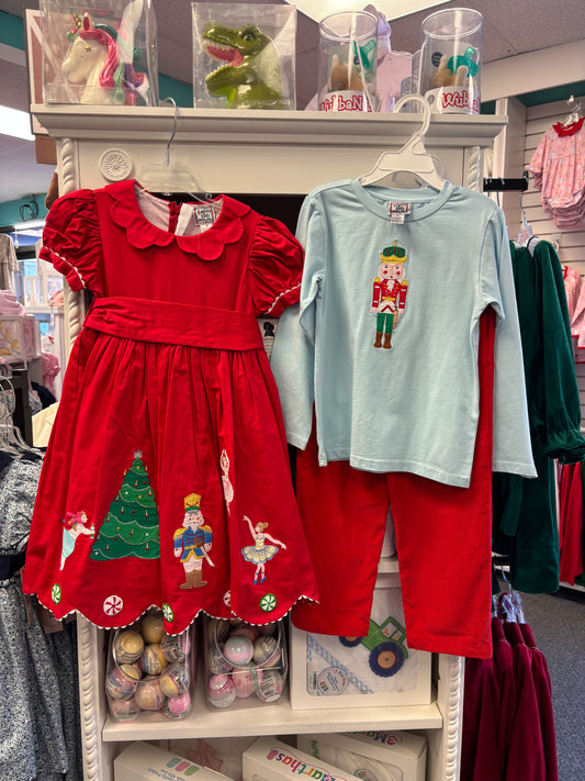 Cotton kids nutcracker dress