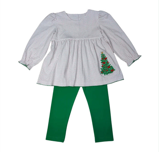 SWEET CHRISTMAS LONG SLEEVE PANTS SET