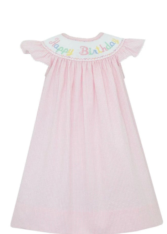 Happy Birthday Girls Bishop Dress