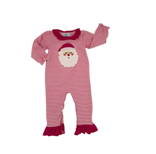 Pink Santa romper
