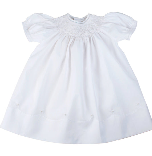 Pearl Flower Bishop Dress