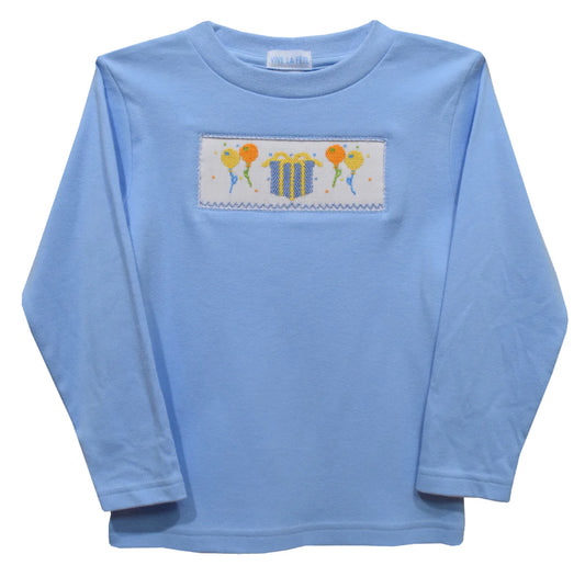 Birthday smocked boys