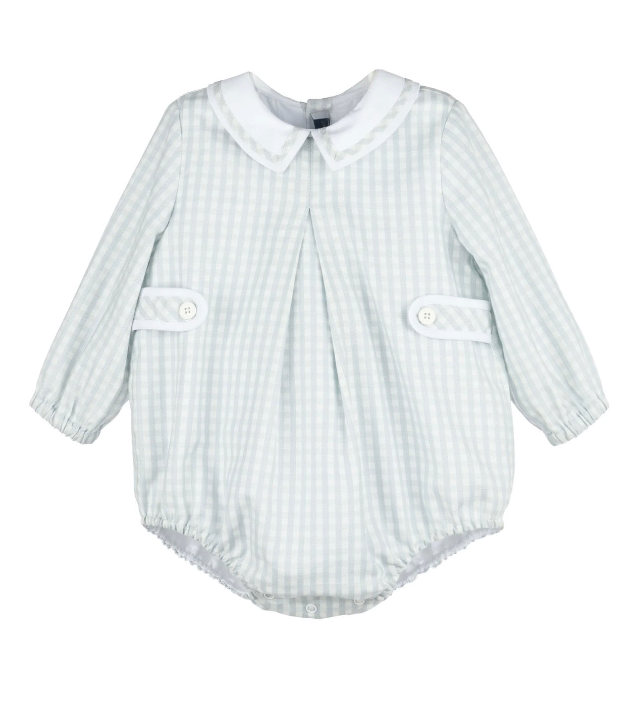 SOPHIE & LUCAS FROST BOY GINGHAM BLUE BUBBLE