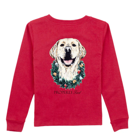 Deck the paws shirt long sleeve