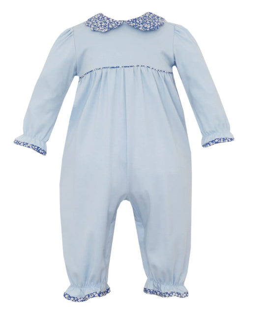 Liberty blue romper
