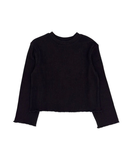 Ribbed long sleeve