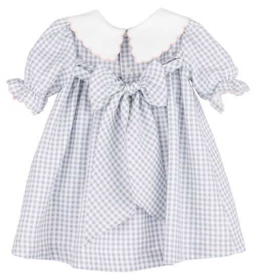 Acorn Miller Dress Blue Check