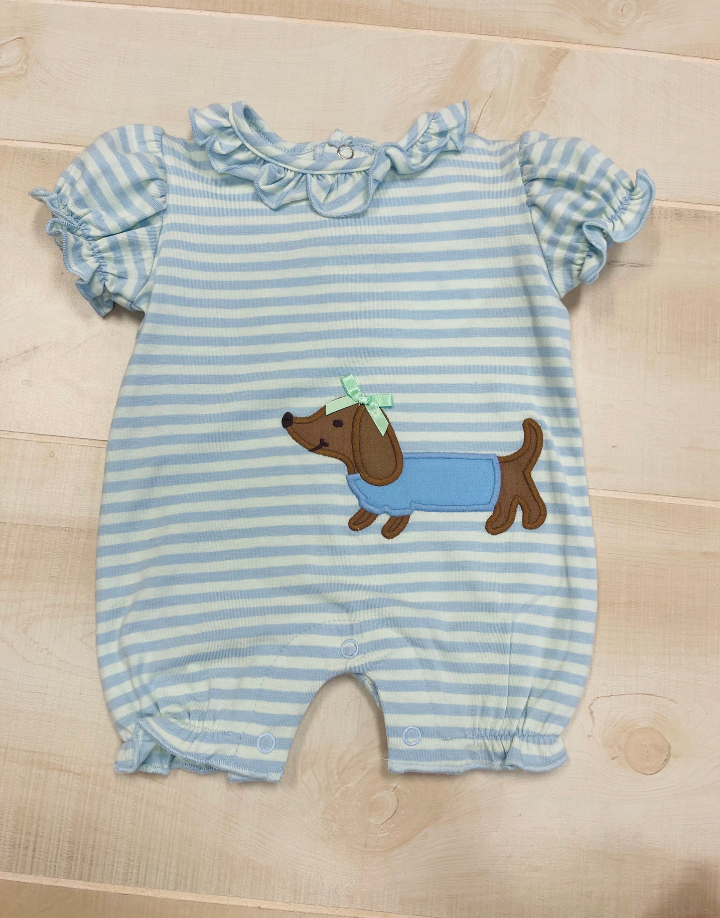 Doxie girls short romper