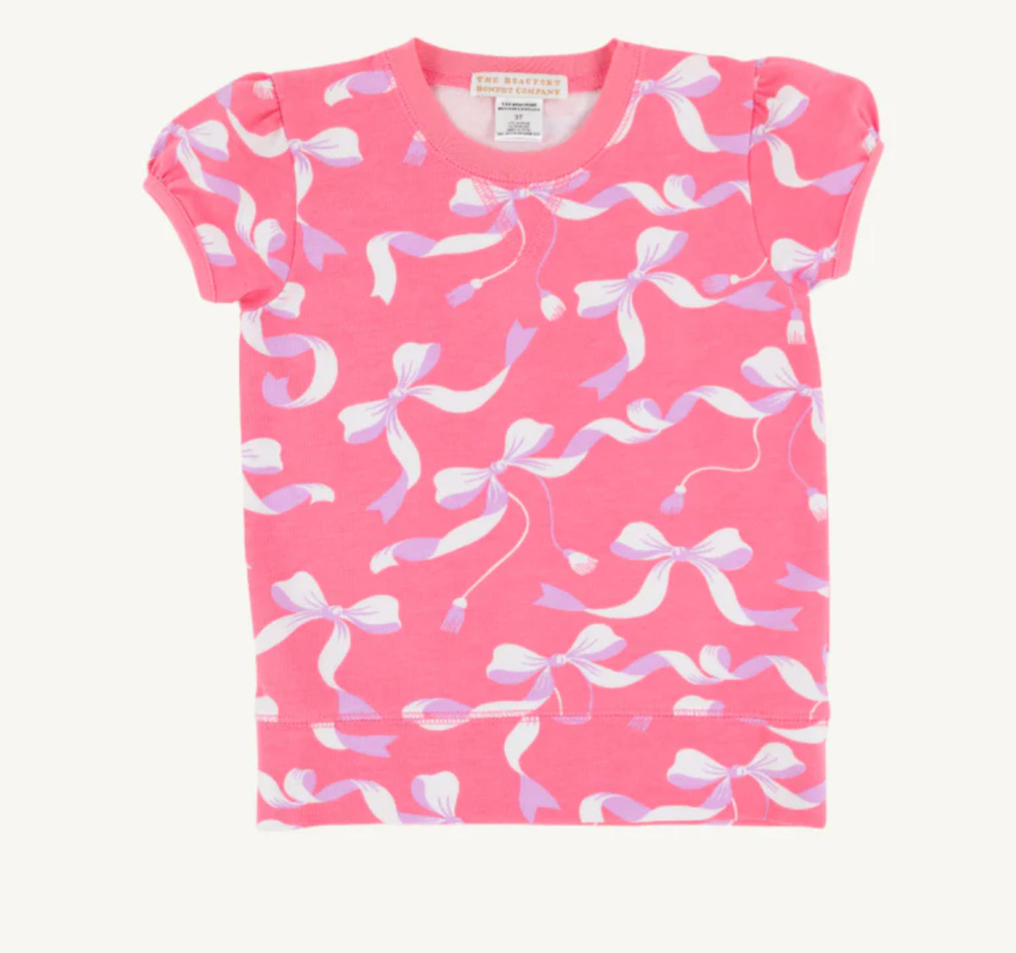 Cassidy comfy crewneck puff sleeve