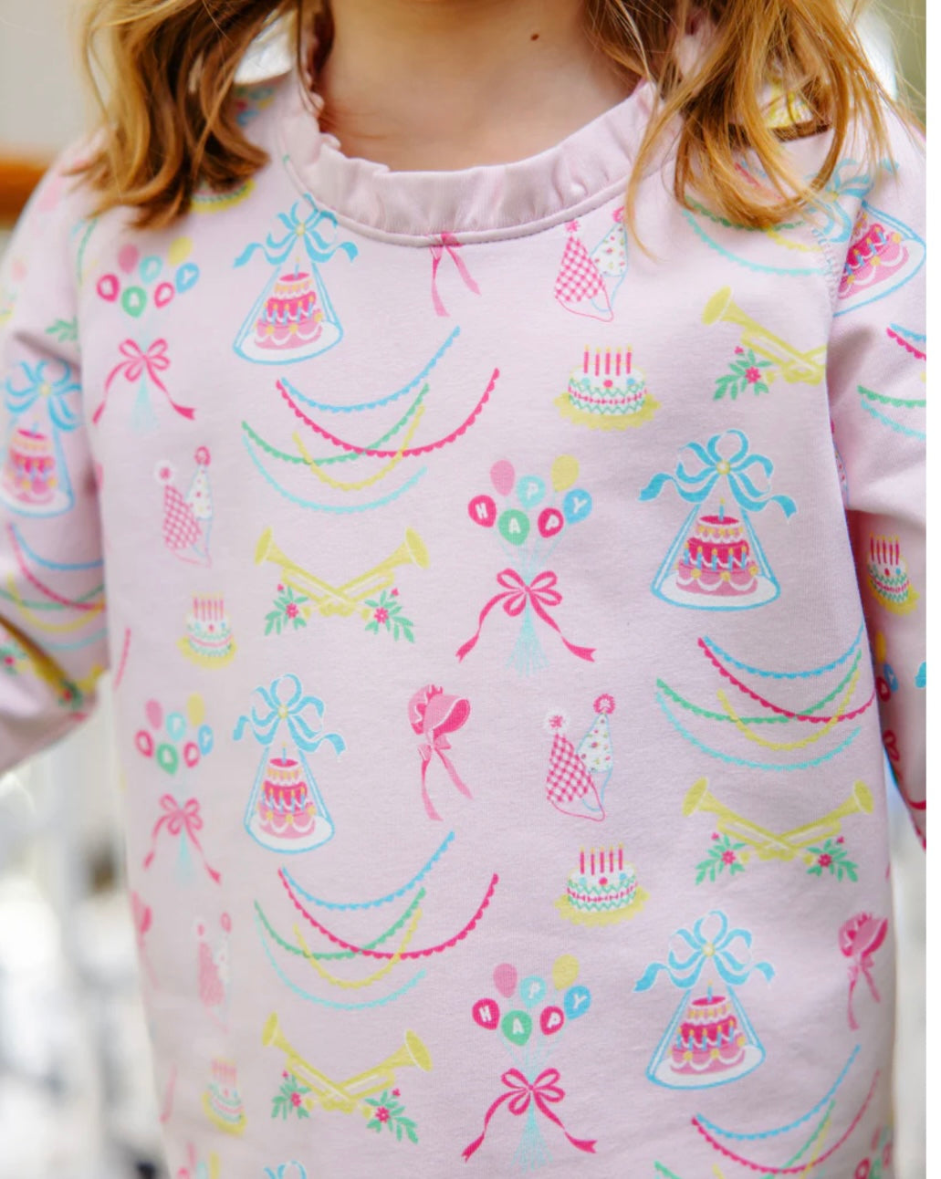 Ruffle Cassidy crewneck golden birthday